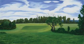 George Ault : Summer landscape